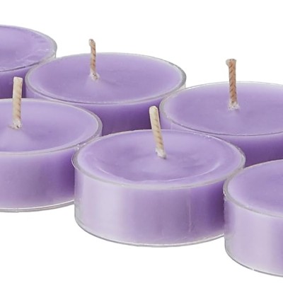 Wick-a-Roo - Heart Tealight Candles | Smokeless | No Residue | 4 Hours Burn Time (Set of 8, Rose)